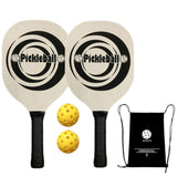 Maxbell Pickleball Rackets Durable Pickleball Paddles for Player Training Play With 2 of balls