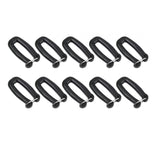 Maxbell 10Pcs Webbing Strap Hook Attachments for Backpack Strap Luggage Strap Hiking