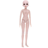 Max 1/3 Jointed Female Doll Body Part w/ Head for BJD Doll Replacement(No Music)