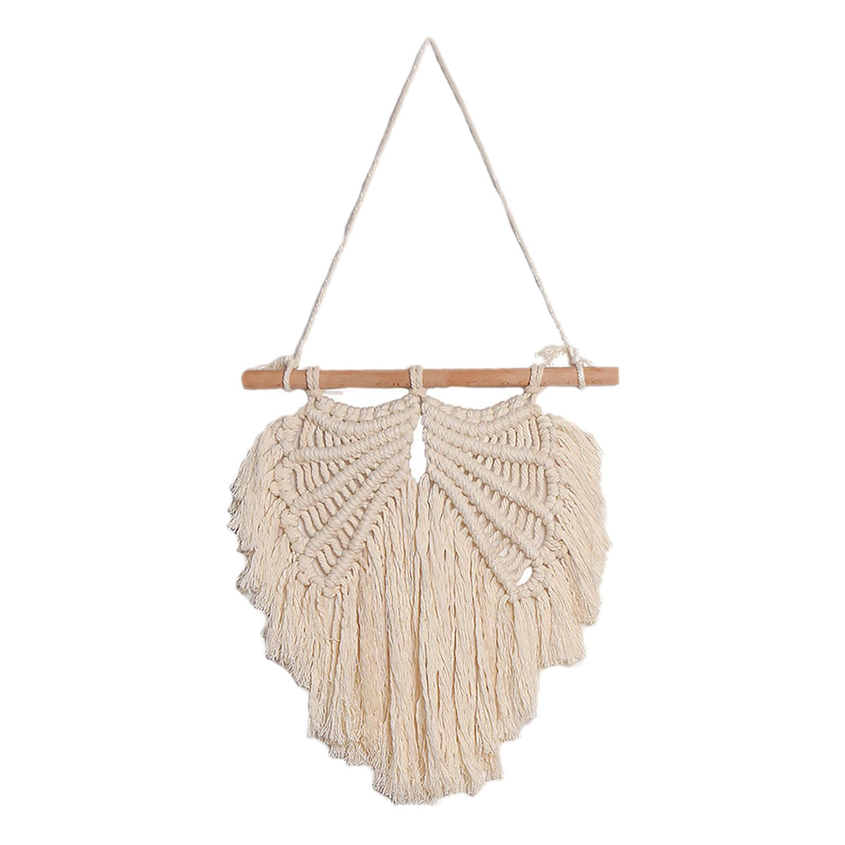 Maxbell Tassel Angel Macrame Wall Hanging Bohemian Boho Hanging Decor for Decoration