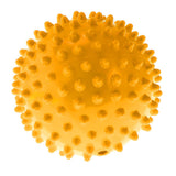 Maxbell 4 Inch PVC Inflated Knobby Bouncy Ball Massage Sensory Ball Kids Toy Yellow