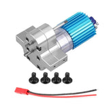 Max Maxb RC Car Speed Change Gear Box Metal Gearbox 370 Brush Motor Silver