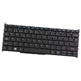 Max Spanish Layout Keyboard Replacement Parts for ACER Aspire ES1-132 PC Black