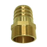 Max Brass Barbed Hose Fitting Connector Adapter Male Pipe 38mm Barb Dia