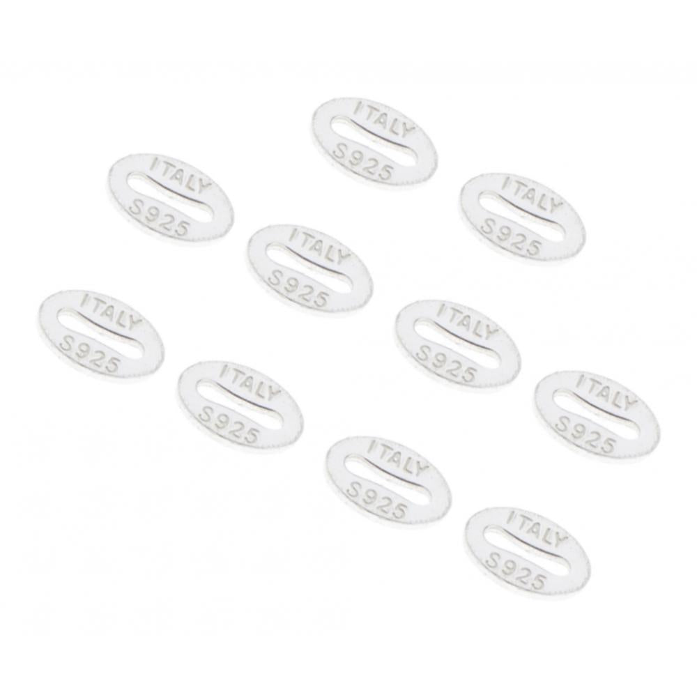 Max Pure silver S925 engraved jewelry necklace bracelets chain tags  egg shape