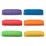 Maxbell 6Pieces 10 Hole C Key Harmonica Mouth Organ Musical Instrument Gift