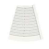 Maxbell Bracelet Sizer Measure Inner Circumference Portable 12-22cm Bracelet Mandrel