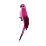 Max Parrot Artificial Bird Figurine Realistic Home Garden Decoration Ornaments D