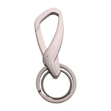 Maxbell Simple Universal Key Fob Keychain for Women Men Waist Hanging Car Keychain Light Gray