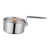 Maxbell Portable Camping Pot Multifunctional Pot Kettle for Hiking Picnic Outdoor