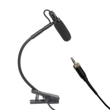 Maxbell Instrument Microphone Condenser Clip Metal for Sax Trumpet Stage Performance L4