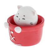 Max Car Dashboard Toy Shaking Head Cat Home Office Decoration Red