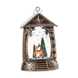 Maxbell Retro Christmas Lantern Ornament Outdoor Indoor Wedding Props Christmas Tree Deer