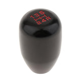 Maxbell 5 Speed Car Manual Shift Knob Gear Stick Shifter Lever Aluminum Alloy Black