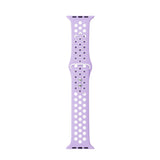 Maxbell Apple 1234 Universal Sports Double-button Silicone Gel Watchband 6