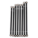 Max 8 Pack Steering Link Rods for 1/10 Axial SCX10 RC Crawler 313mm Wheelbase