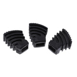 Max 3 Pieces Drum Rubber Feet for Drum Hardware Cymbal Stand Small