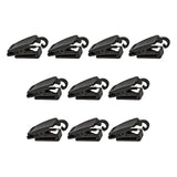 Maxbell 10Pcs Helmet Clip Holder Mask Hook for Sports Skateboard Cycling