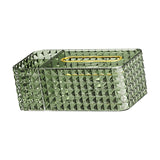 Maxbell Portable Tissue Cover Napkin Dispenser for Bedroom Dining Table Desktop Green