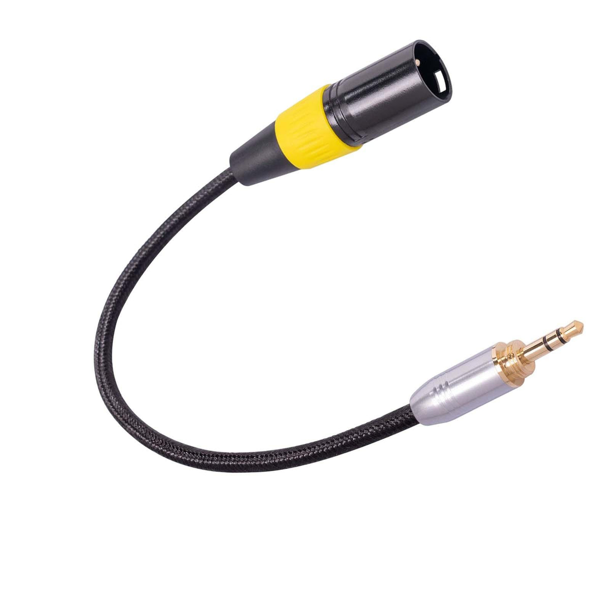 Maxbell Audio Line Microphone Cord Adapter XLR Male 3 Pin for Cameras Speakers Style B