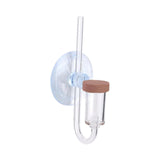Maxbell CO2 Diffuser U Shape Transparent Acrylic for Aquarium Fish Tank Equipment M