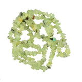 Maxbell 34 inch/ Strand Jewelry DIY Findings Natural Green Prehnite Sand