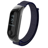 Max Replacement Nylon Watch Strap Watch Band for Xiaomi Mi Band 3 blue