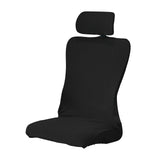 Maxbell Office Chair Cover with Headrest Cover Washable for Dining Room Gaming Chair Black