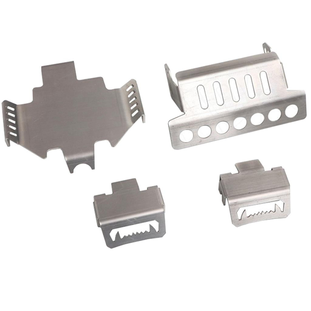 Max Front Bumper Lower Chassis Protection Skid Plate For Traxxas Trx-4 Trx 4
