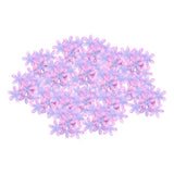 Maxbell 300 Pieces Artificial Flower Petals Resuable Floret for Party Table Outdoor Light Purple