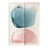 Max Watercolor Big Fish Noren Tapestry Doorway Curtain Room Divider 85x90cm