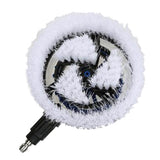 Max Maxb 1/4'' Non-Electric Automatic Rotary Car Wash Brush for High Pressure Washers