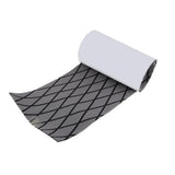 Max Boat Flooring Mat Faux Teak Decking Yacht Sheet Pad Cross Dark Grey