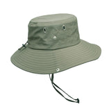 Maxbell Bucket Hat Fashion Polyester Photo Props for Outdoor Costume Accessories Men Green