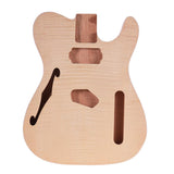 Max Unfinished Guitar Body Mahogany Wood Blank Guitar Barrel for Electric Guiar