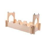 Maxbell Animal Bridge Platform Chinchilla Suspension Bridge Rat for Hamsters Parrots