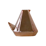 Maxbell Flower Vase Collectible Porcelain Pot for Office Home Decorations Parties Rose Gold