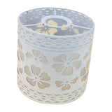 Maxbell Pastoral Style Pendant Lamp Shade Chandelier Cover Metal Cage Lampshade Petal