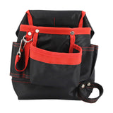 Maxbell Electrician Belt Bag Pocket Tool Bags Screwdriver Bag for Handyman Dad Gifts Black