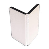 Maxbell Cat Scratcher Cardboard Folding Cat Scratching Pad White Stable and Durable