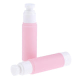 Max 2Pcs Portable Empty Cosmetic Makeup Sterile Airless Pump Spray Bottles 50ml