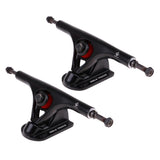Maxbell 2 Pieces Replacement Aluminum Alloy Longboard/Skateboard Trucks Set black
