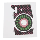 Max Personality Camera Sun Flower Decoration Sticker for Fuji Mini 8/8+/9 Black