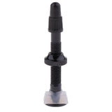 Maxbell Bike Bicycle Presta Valve Stem Tubeless French Valves Stems Dust Cover Black