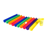 Maxbell Pipeline Challenge Ice Breaker Group Games Pipeline Kit for Gym Teens Adults 10 Half Pipes