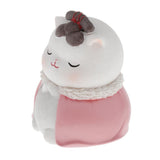 Max Adorable Resin Cat Hand-Painted Statue Car Garden Indoor Decoration 2370-3D