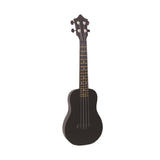 Maxbell Acoustic Ukulele Toy Portable Wood Early Educational 4 Strings Black