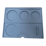 Maxbell Silicone tamper Pad Soft Silicone Coffee Tamper Mat for Coffee Shop Worktop