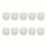 Max 10pcs No-slip Clear Chair Leg Feet Caps Cover Round Floor Protector Size_4
