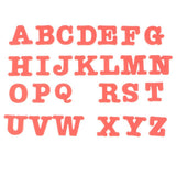 Maxbell 26pcs EVA Magnetic Alphabet Fridge Magnet Early Learning Toy Red